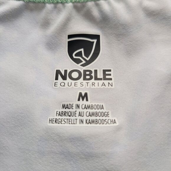 Noble Equestrian Blue And Green Splatter Active Tank Size Medium - Picture 8 of 9